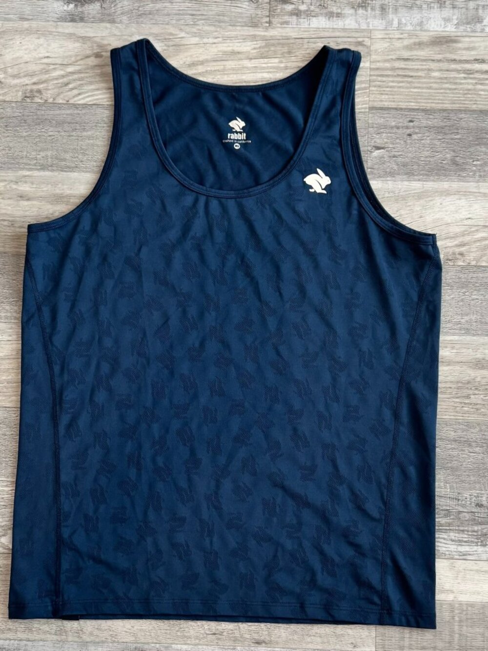 Rabbit Women's Navy Blue Athletic Running Tank Size Medium B20